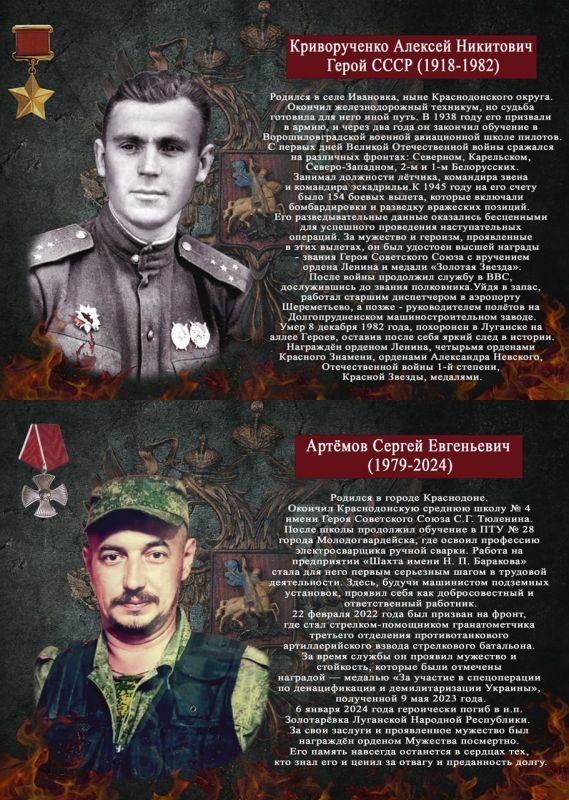 Сергей Козенко: Связь поколений: Герои, которые навсегда останутся в нашей памяти