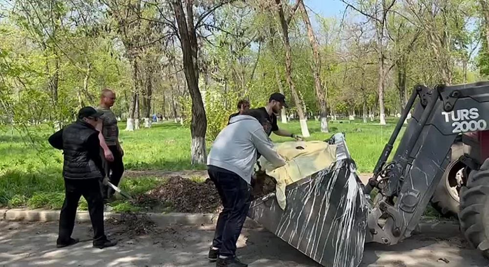 Андрей Рубанцов: Сегодня в городском округе город Ровеньки состоялся масштабный Всероссийский субботник