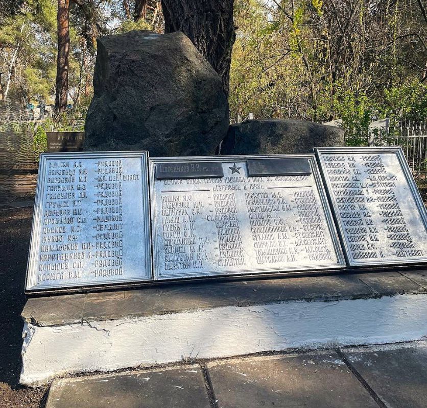 Мемориальные комплексы, памятники, братские могилы и другие объекты, посвященные Великой Отечественной войне, объекты патриотической направленности на территории муниципального образования городской округ город Рубежное...