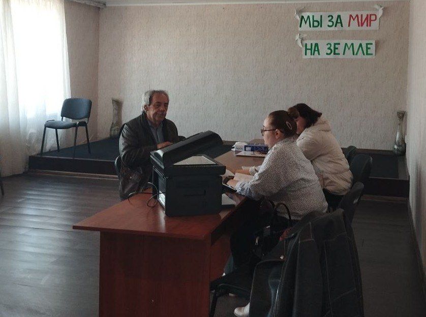 Сегодня в г.Миусинск был проведен выездной прием мобильного офиса Многофункционального центра предоставления государственных и муниципальных услуг для жителей города