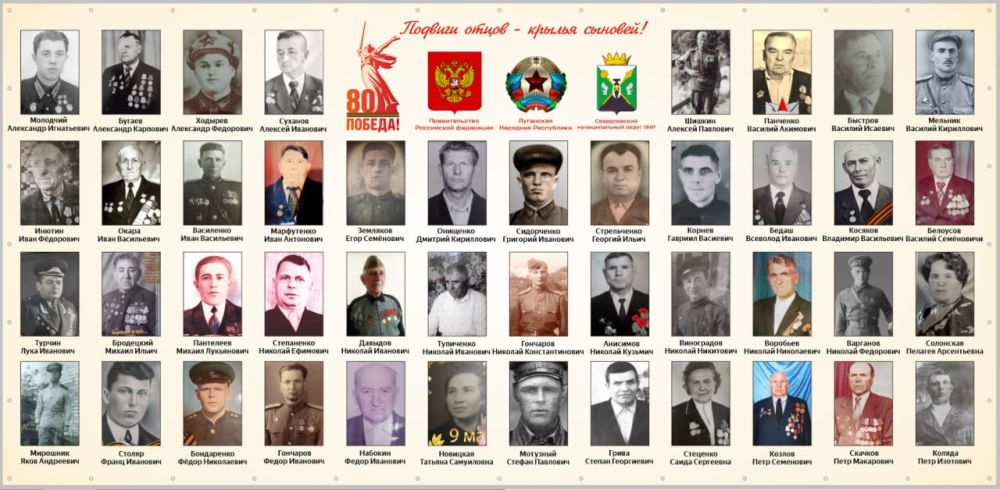 Глава Свердловского округа Андрей Сухачев совместно с Советником Главы Республики Хакасия по развитию новых территорий Сергеем Комаровым дали старт в нашем муниципалитете акции «Подвиги отцов - крылья сыновей» - «Стена...