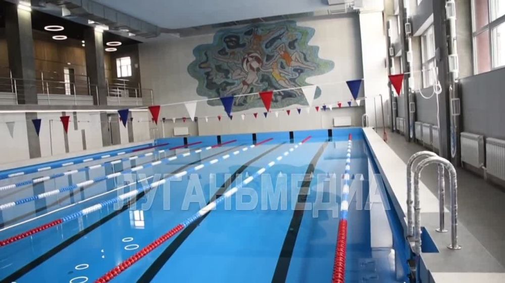 Завершены основные работы по восстановлению бассейна в Спортивной школе города Первомайска