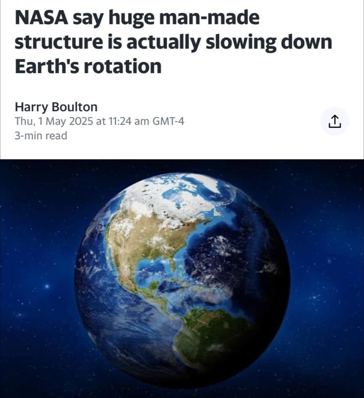 В NASA заявили, что Китай замедлил вращение Земли и увеличил продолжительность дня