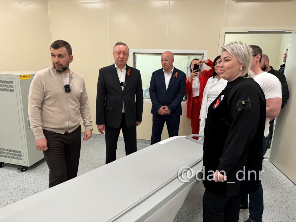 В Мариуполе открыли построенный Санкт-Петербургом новый диагностический центр