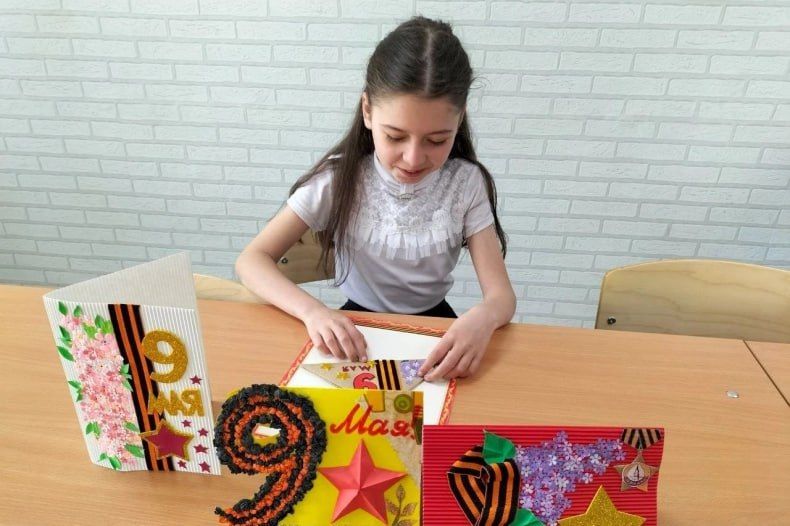 В СЦДЮТ «Мечта» состоялось мероприятие на «Письма, открытки к 9 мая»