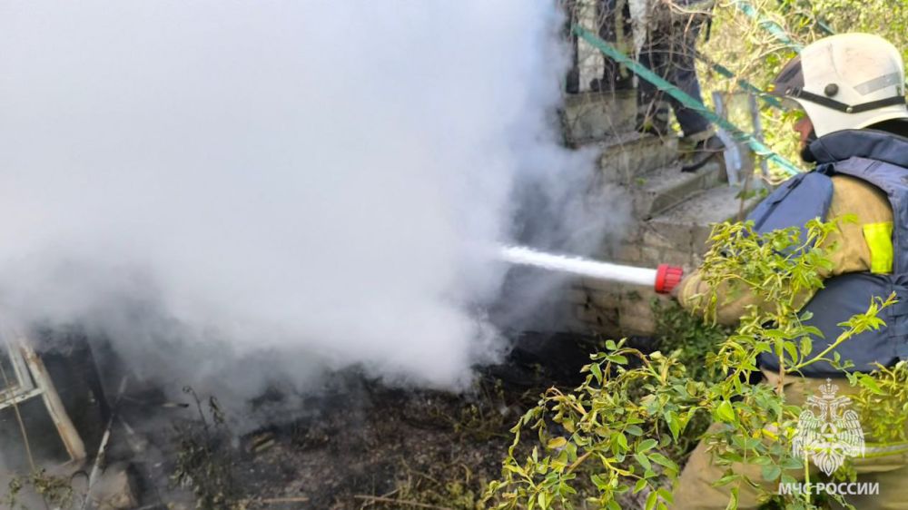 В Лисичанске произошел пожар в подвальном помещении частного дома по улице Щорса