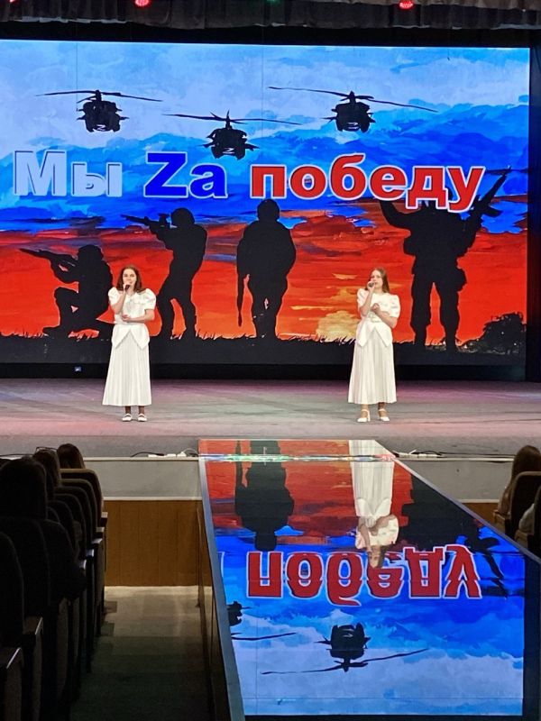 Андрей Рубанцов: В Ровеньках прошел патриотический концерт «Мы - Za Победу»