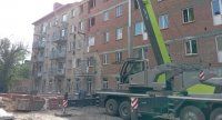 Восстановление многоквартирного дома в квартале Ватутина вышло на завершающий этап