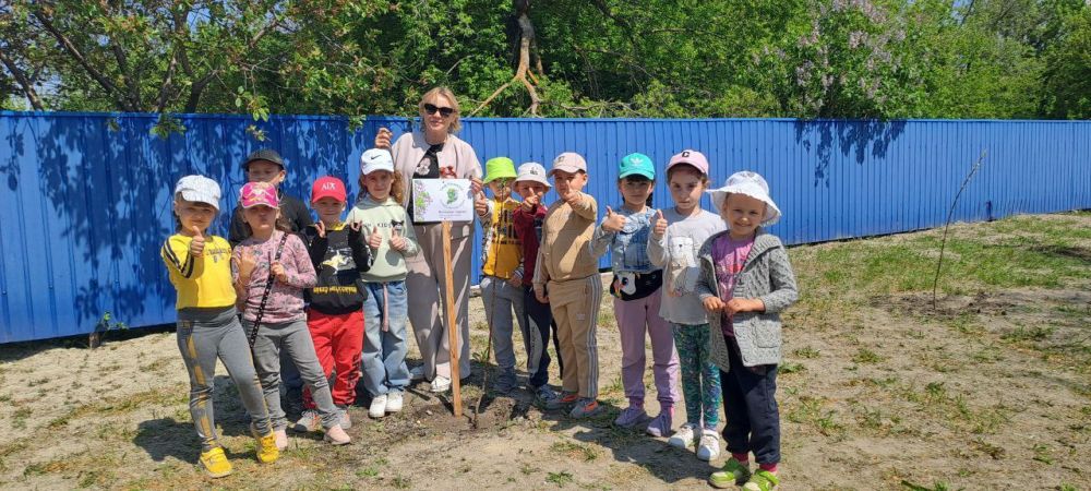 Акция "Сад Памяти" прошла в "Барвинке": чтим героев вместе!