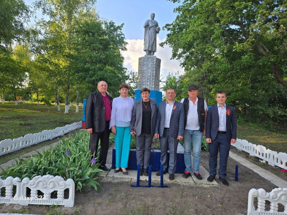 Праздничный концерт, посвящённый 80-летию Великой Победы, был организован для жителей сёл Высочиновка и Каськовка