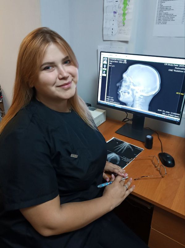 Молодой рентгенолог начала работу в Рубежанской городской больнице по программе "Земский доктор"