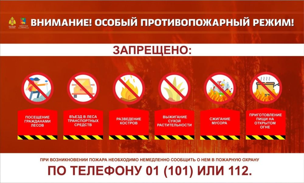 С 11.05.2025 вступает в силу Постановление Правительства Луганской Народной Республики № 75/25 «Об установлении особого противопожарного режима на территории Луганской Народной Республики»