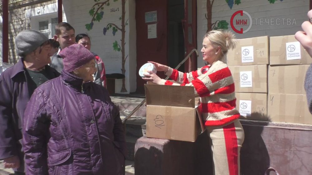 Благотворительный фонд «Ясное дело» в очередной раз доставил гумпомощь в ПВР беженцев в поселке Веселое