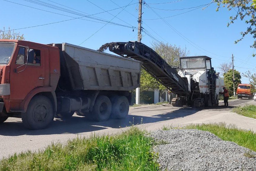 Ремонт дороги на улице Шахтной: первый и единственный за 35 лет