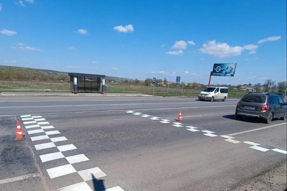 На трассе «Луганск – граница ДНР» установили дорожные неровности