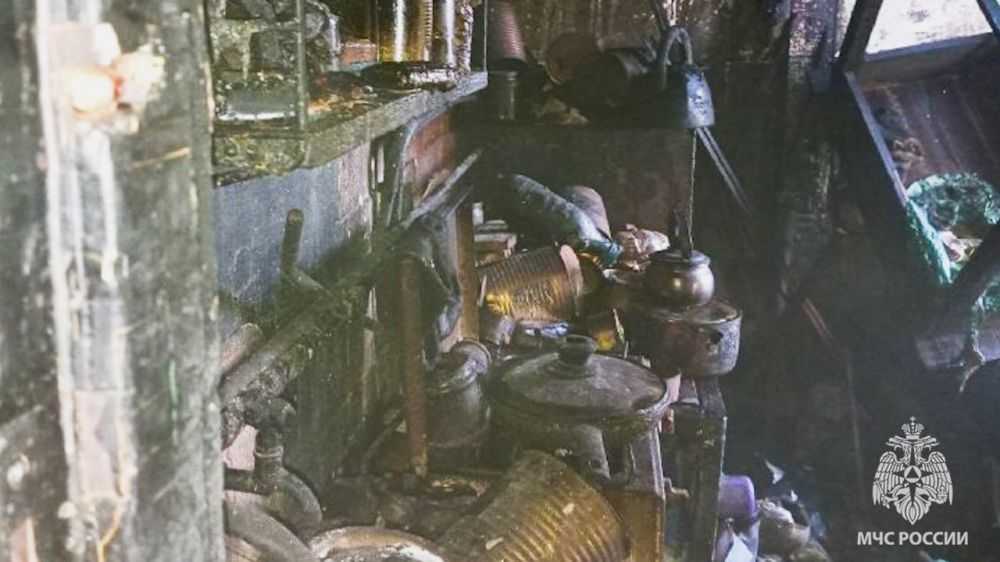 Мужчина пострадал на пожаре в Лисичанске