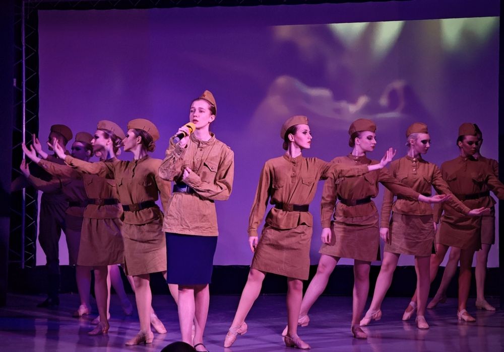 В медицинском колледже Калужской области состоялся концерт, посвященный подвигу медиков в период Великой Отечественной войны