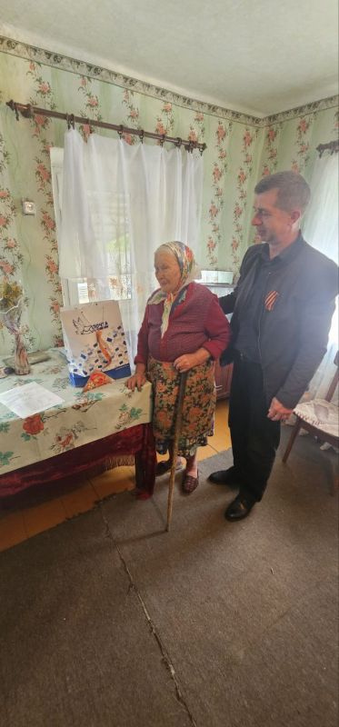 ЛУГАНСКИЙ ПОЧТАМТ ПОЗДРАВИЛ ВЕТЕРАНОВ С 80-ЛЕТИЕМ ВЕЛИКОЙ ПОБЕДЫ