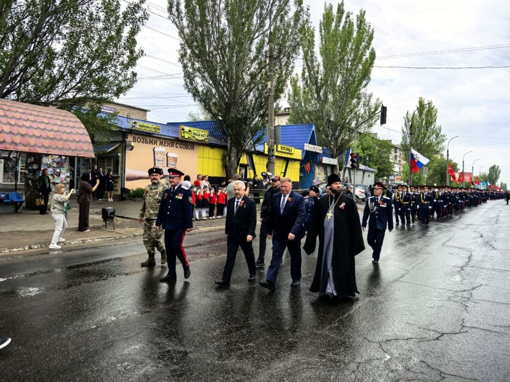 Виктор Водолацкий: В Луганской Народной Республике продолжаются торжественные мероприятия, посвященные 80-й годовщине Великой Победы в Великой Отечественной войне