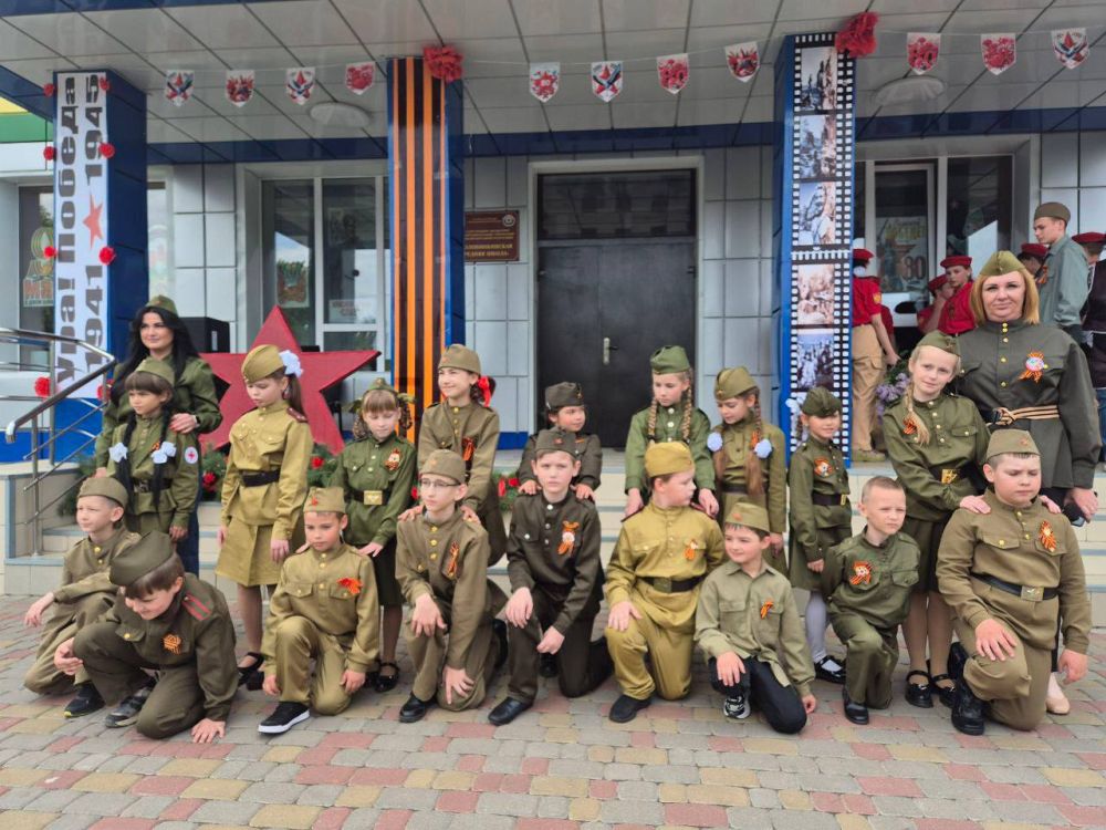 Владимир Чернев: 80-летие Победы: в школах и садах Старобельского муниципального округа прошли памятные мероприятия