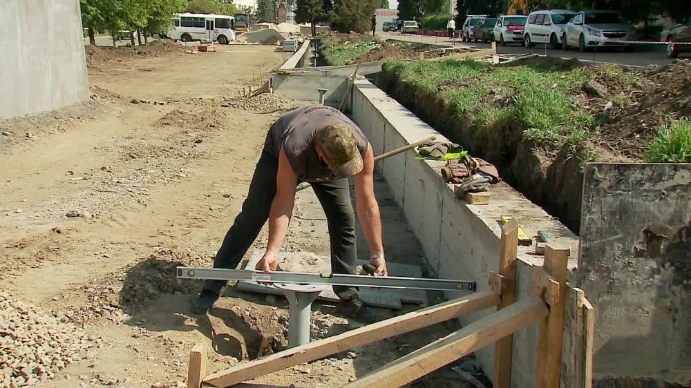 На «Аллее Дружбы» начался новый этап работ