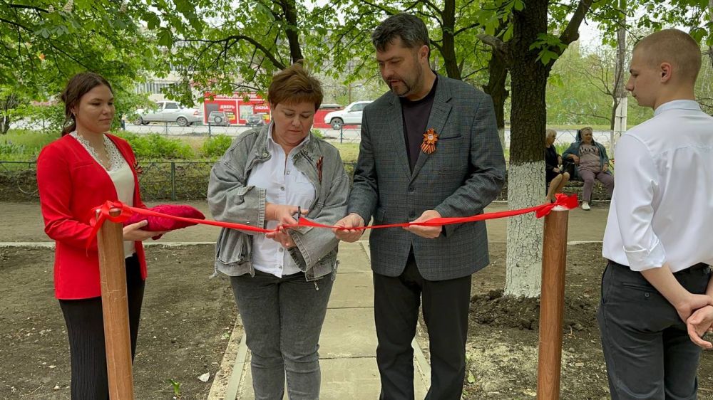 Андрей Рубанцов: В Ровеньках состоялось торжественное открытие «Аллеи Памяти»
