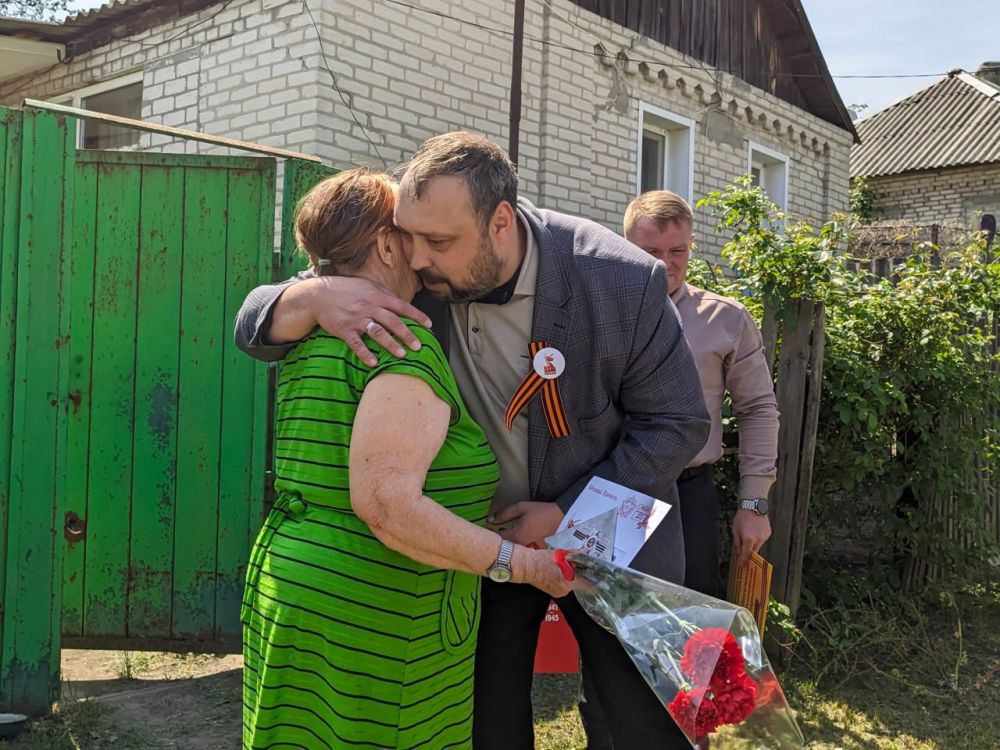 Поздравление ветеранов с 9 мая!