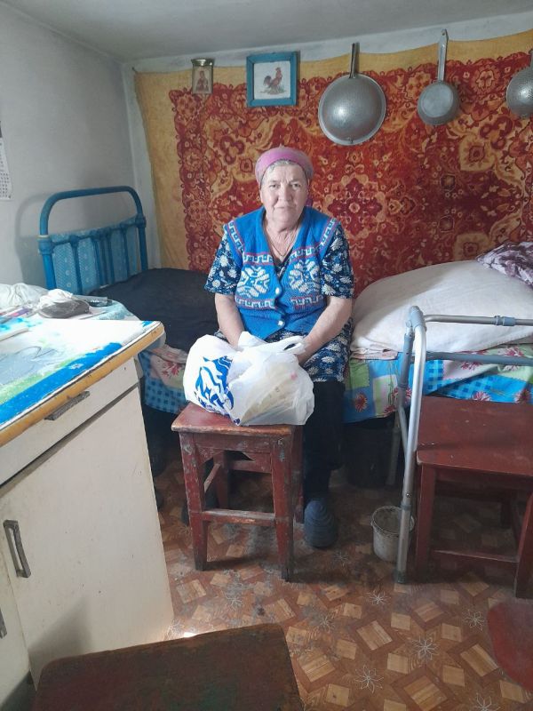 Помощь в преддверии 9 Мая: «Детям войны» села Шелестовка