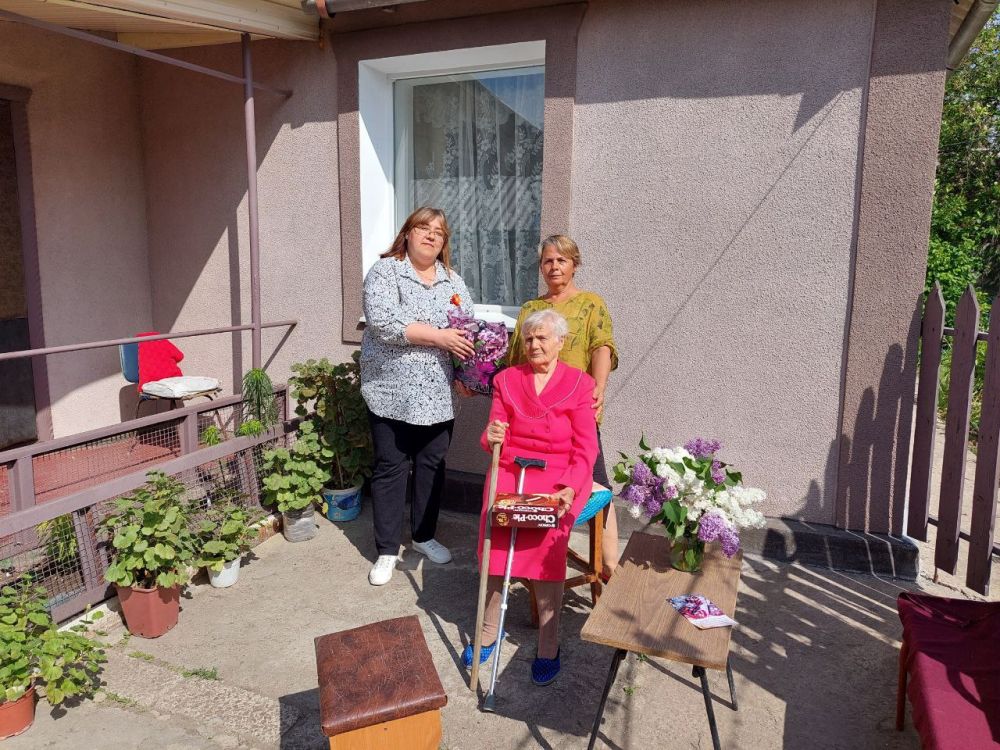 На Краснодонщине поздравили ветеранов с праздников Великой Победы