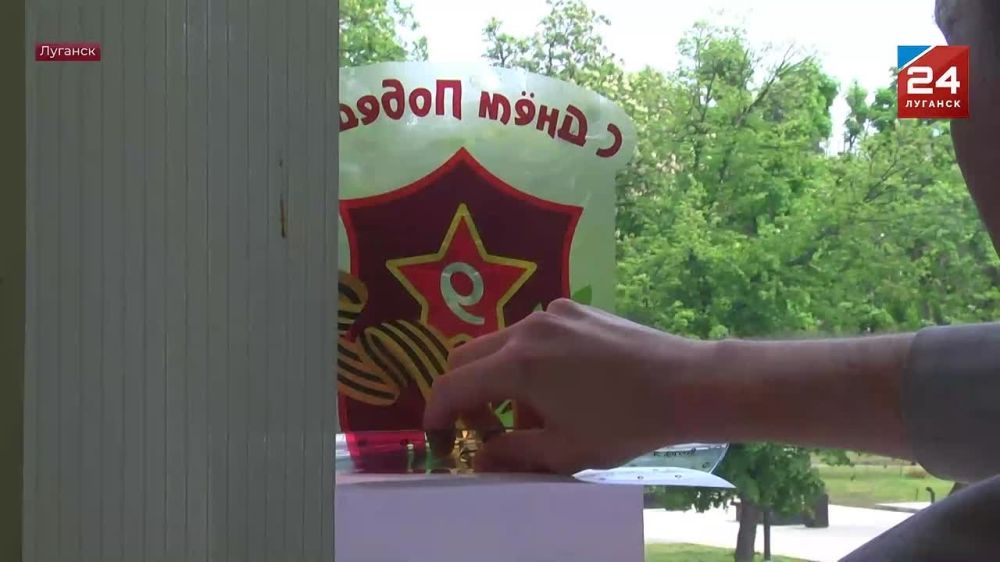 «Окна Победы» — патриотическая акция, к которой присоединились образовательные учреждения Республики