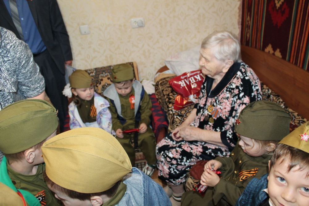 Жительница поселка Замковка Светлана Савельевна Том 7 мая отметила свой 100-летний день рождения