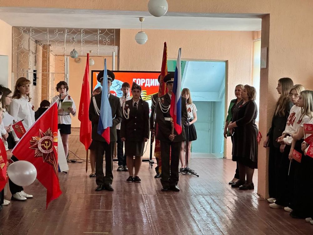 «Линейка памяти» в КСШ №1 им. А.М.Горького