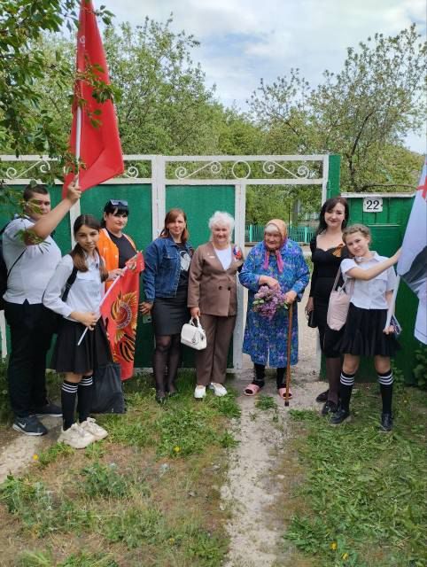 Акция «В гости к Ветерану» в поселке Поречье