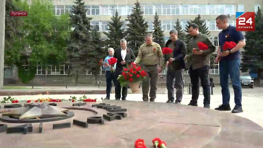 Константин Бутримов: Заместитель Председателя Правительства России Марат Хуснуллин посетил Луганскую Народную Республику