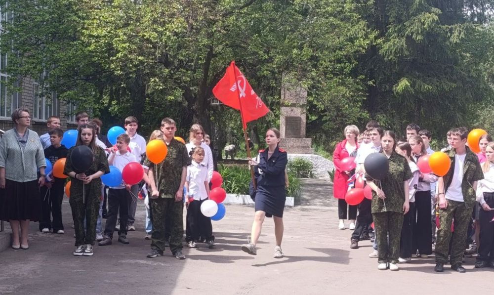 В Ивановской гимназии состоялось торжественное мероприятие, посвященное 80-летию Победы в Великой Отечественной войне