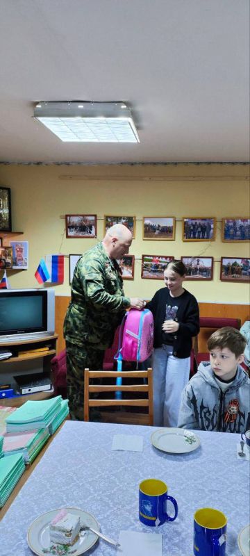 Подарки от ветеранов Афганистана вручены детям погибших военнослужащих - участников специальной военной операции