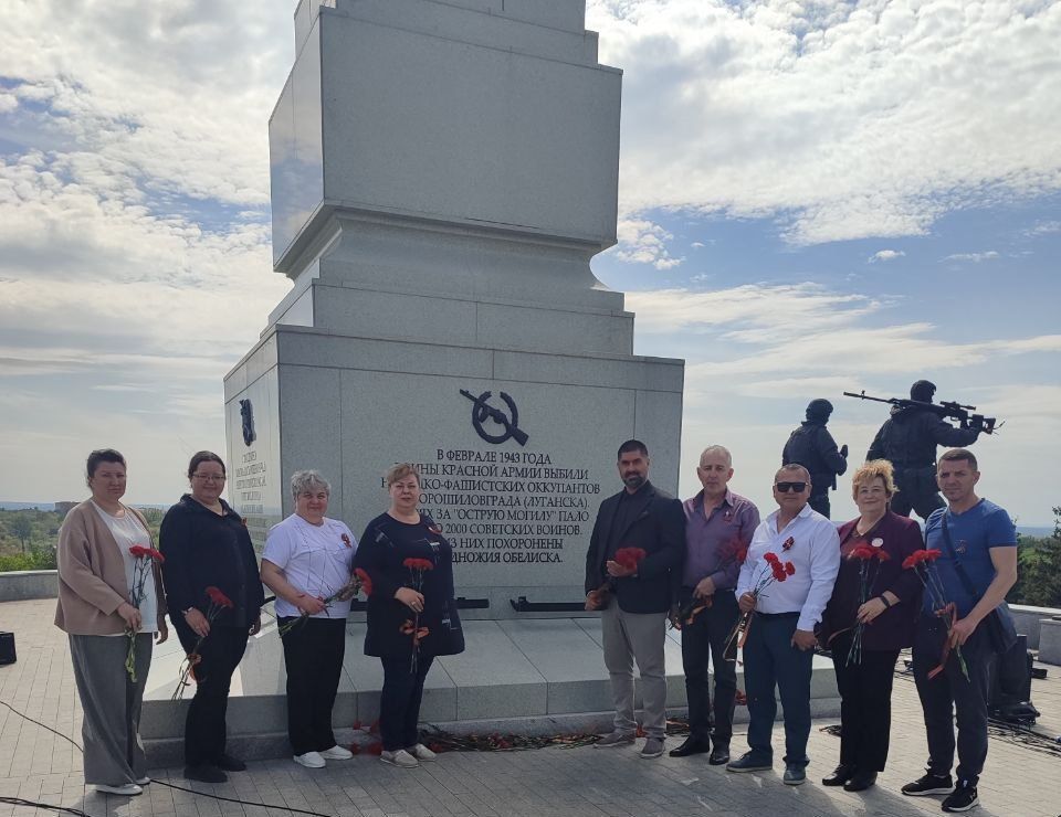 В Луганском центре медицины катастроф продолжается цикл мероприятий, посвященных 80-летию Победы в Великой Отечественной войне 1941–1945 гг