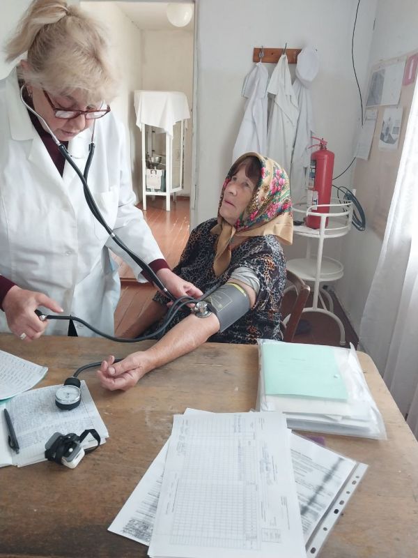 7 мая 2025 года состоялся выезд врача общественной практики и семейной медицины Металлистской АОПСМ в с. Раевка. В ходе визита было проведено обследование 12 человек в рамках первого этапа диспансеризации