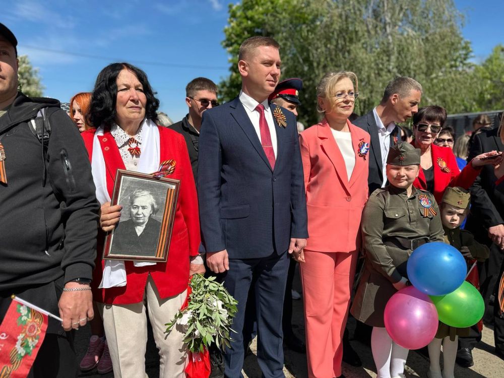 Сегодня принял участие в торжественном митинге, посвященном 80 годовщине Победы в ВОв
