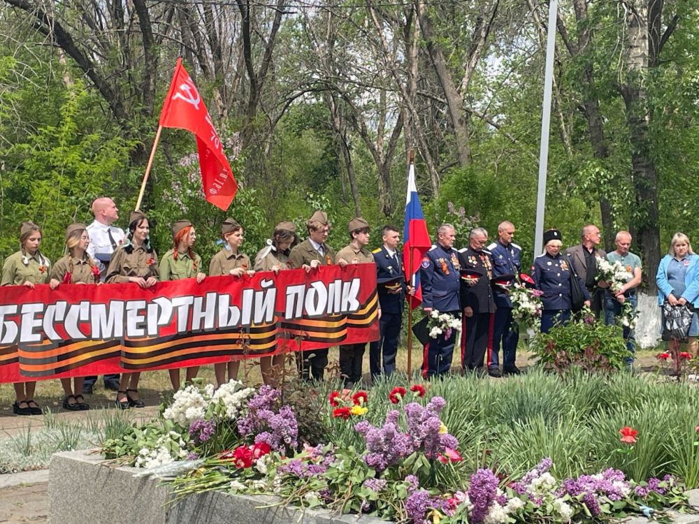 В Суходольске День Победы отметили праздничным митингом