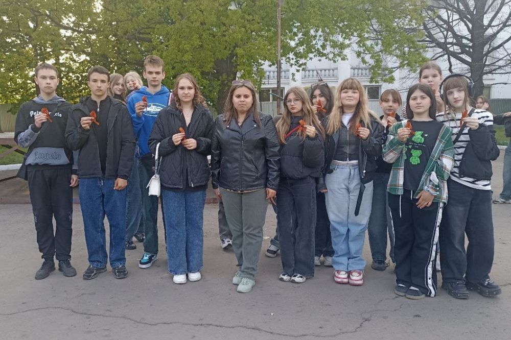 В Свердловском муниципальном округе состоялась акция «Георгиевская лента»