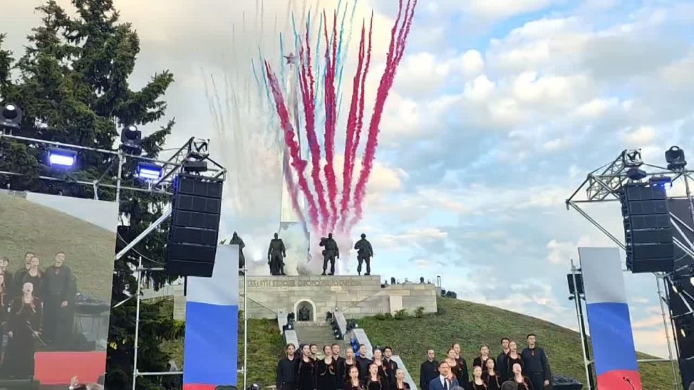 В Луганске прошёл праздничный концерт ко Дню Победы