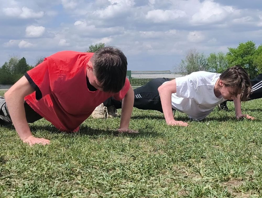 Акция «Рекорд Победы» прошла в ЛНР