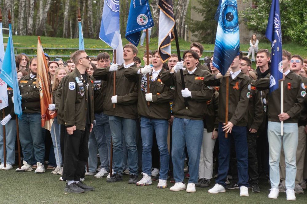 Василий Носков: Сегодня принял участие в открытии слёта-фестиваля студенческих отрядов «Весенний старт»