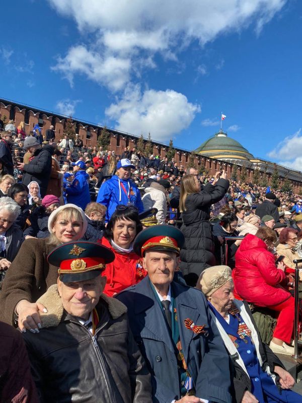 Ветеран ВОВ, луганчанин Григорий Пономаренко побывал на Параде Победы в Москве