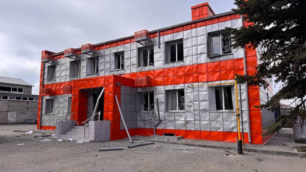 Утром три дрона-камикадзе ВСУ атаковали асфальтобетонный завод в Луганске