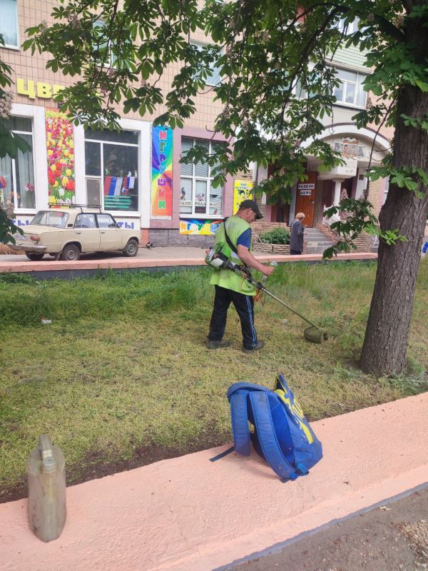 Сергей Козенко: Сегодня сотрудники МУП «ДЭУ» провели работы по покосу травы на улице П. Котова. Поддержание порядка и чистоты в нашем городе — это приоритетная задача, которую мы решаем ежедневно