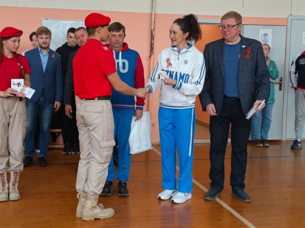 Знаки ГТО получили юнармейцы из Беловодского МО в Новосибирской области