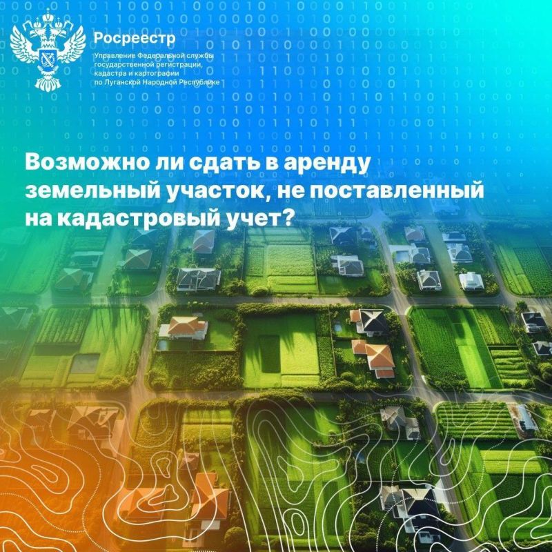 Возможно ли сдать в аренду земельный участок, не поставленный на кадастровый учёт?