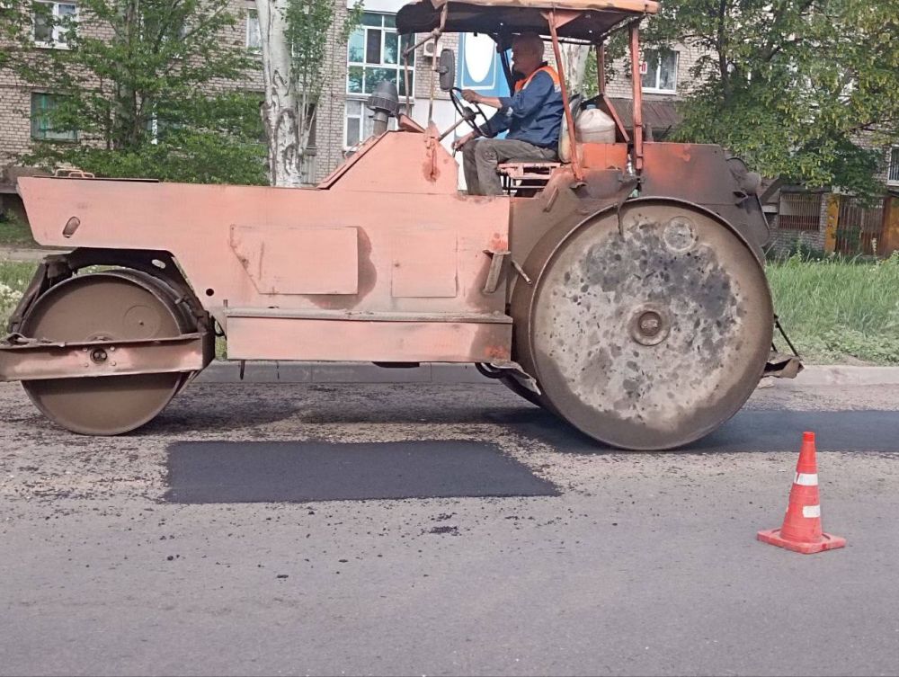 Андрей Рубанцов: В Ровеньках продолжается ямочный ремонт дорог